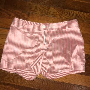 Seersucker stretch shorts